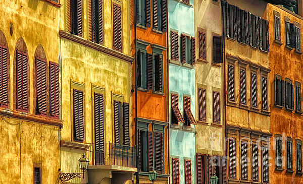 Mike Nellums - Shuttered Windows of Florence