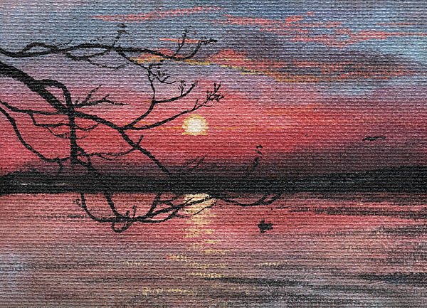 Masha Batkova - Sunset on the Lake