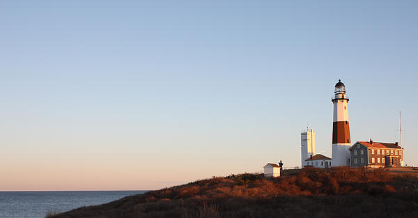 John Telfer - Sunset over Montauk Lighthouse
