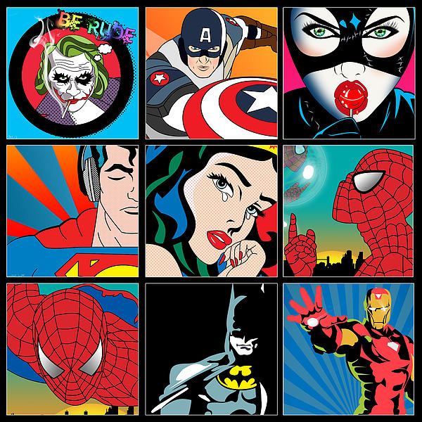Super hero jigsaw puzzles