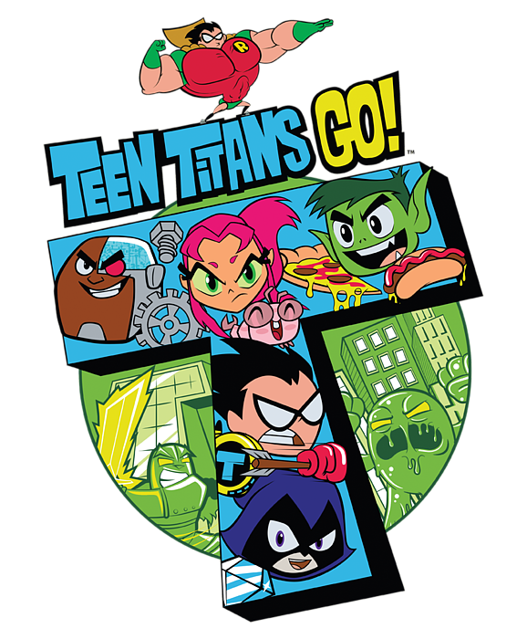 Teen Titans Go - T T-Shirt by Brand A - Pixels