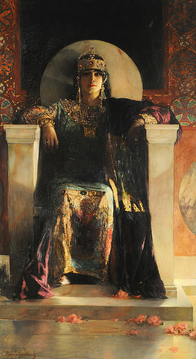 The Empress Theodora Yoga Mat by Jean-Joseph Benjamin-Constant - Augusta  Stylianou - Website