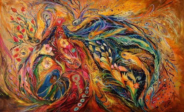 The Fire Dance Greeting Card for Sale by Elena Kotliarker