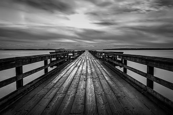 The long pier T-Shirt for Sale by Paul Quinn