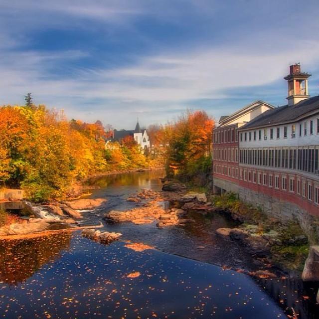 The Milford Nh Oval. #milfordnh by Joann Vitali