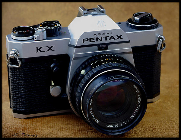 The Pentax KX Camera Throw Pillow by James C Thomas - Fine Art America