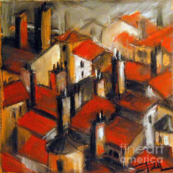 Mona Edulesco - The Roofs Of Lyon