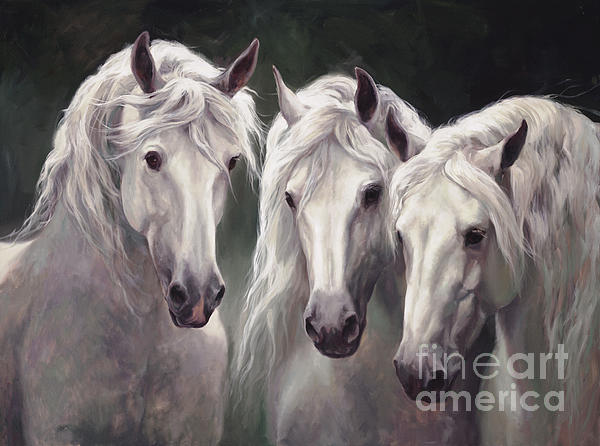 Laurie Snow Hein - Three White Horses