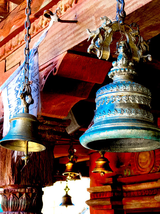 Tibetan Bells Ornament by Greg Fortier - Pixels