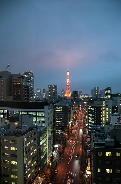 Guy Whiteley - Tokyo Tower at Twilight
