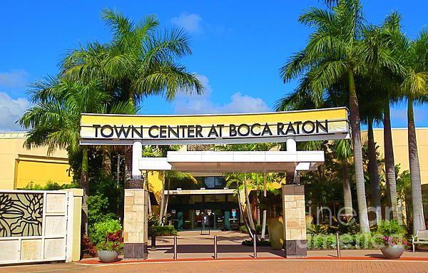 Town Center At Boca Raton Florida Shopping Center. One of several