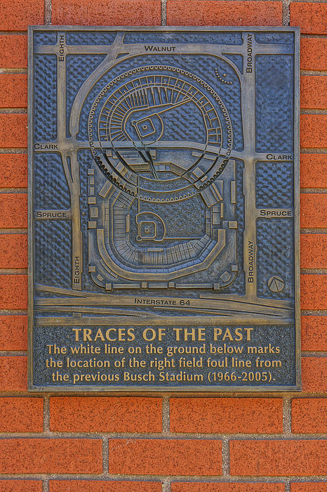 St Louis Cardinals Former Busch Stadium Tote Bag