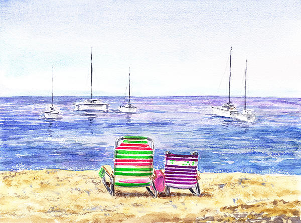 Irina Sztukowski - Two Chairs On The Beach