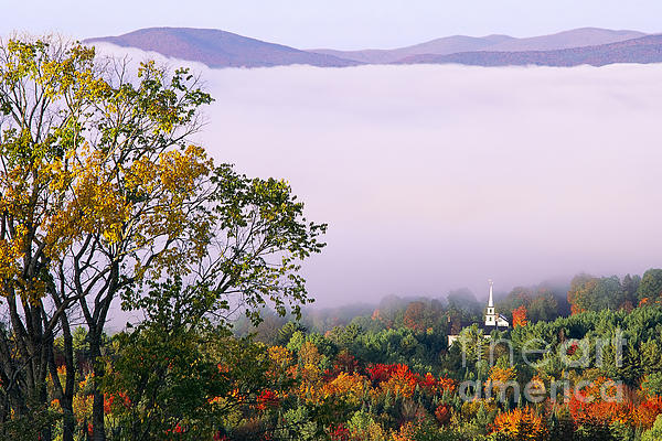 Alan L Graham - Vermont Autumn Morning