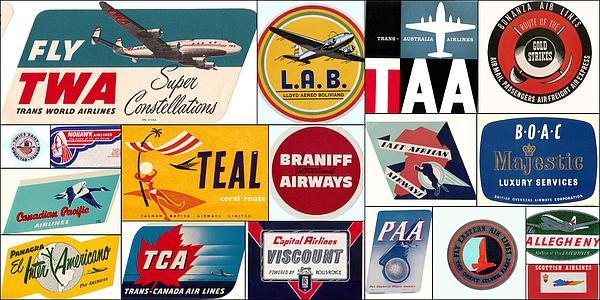 Don Struke - Vintage Airlines Logos