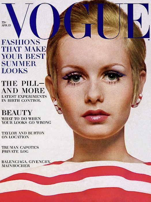 Bert Stern - Vogue Cover Of Twiggy
