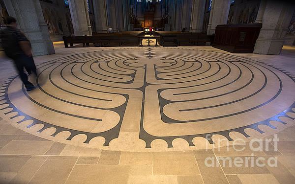 Yoga on the Labyrinth - Grace Cathedral