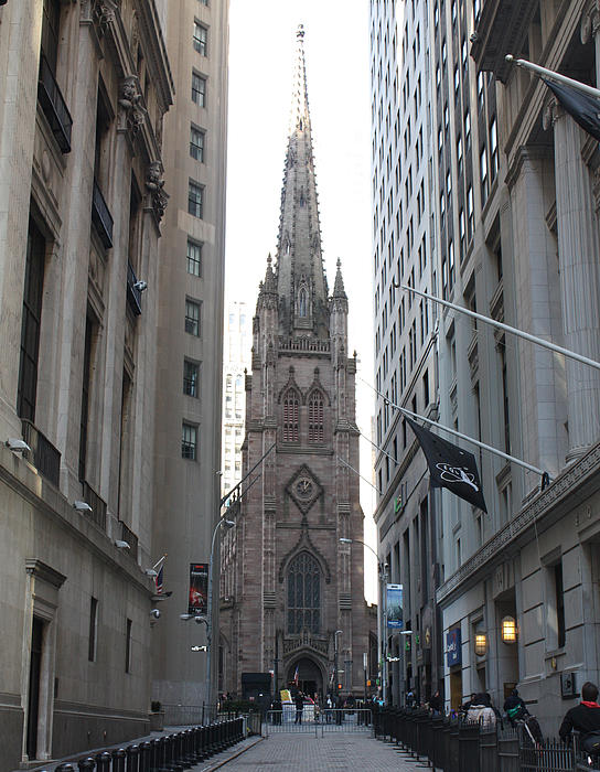 John Telfer - Wall Street leading to Trinity Church