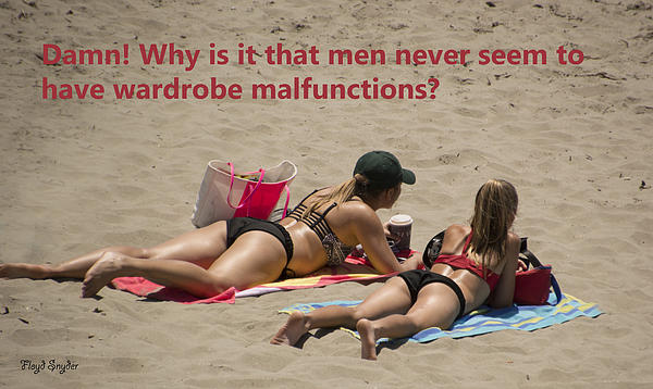 Wardrobe Malfunctions At The Beach