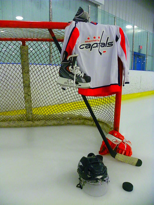 Washington Capitals Winter Classic 2015 Jersey Photograph by Lisa Wooten -  Fine Art America