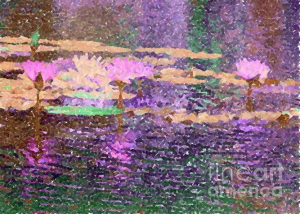 Barbie Corbett-Newmin - Water Lilies and Reflections