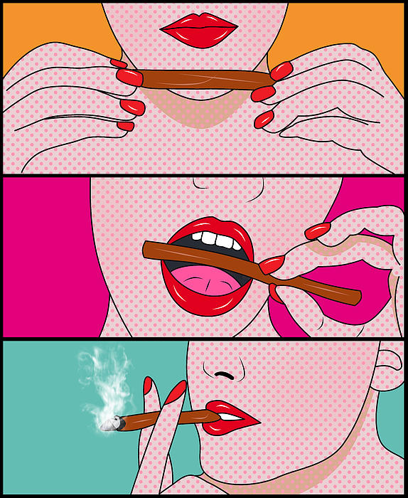 smoking cartoon tumblr