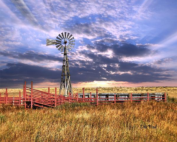 Western Windmill by Dale Paul