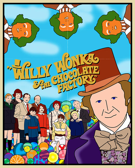 Willy Wonka and the Chocolate Factory Movie Poster iPhone X Case by Finlay  McNevin - Fine Art America