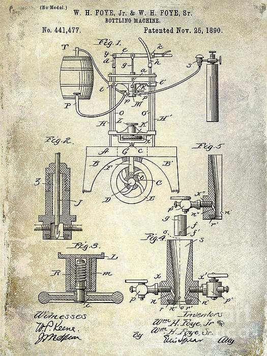 Jon Neidert - 1890 Wine bottling Machine