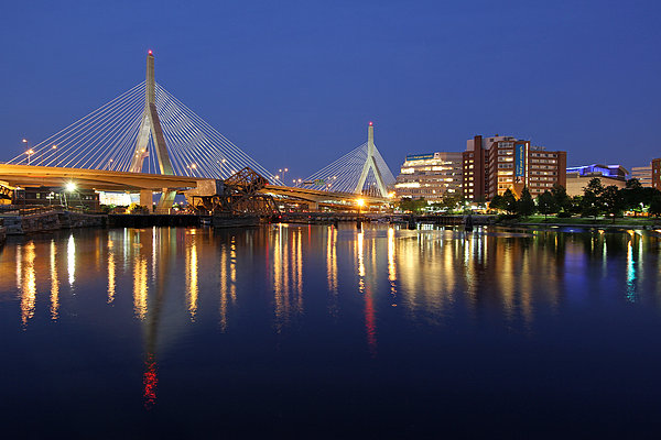 Juergen Roth - Zakim Bridge in Boston