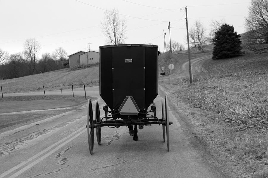 A Cold Amish Ride Photograph