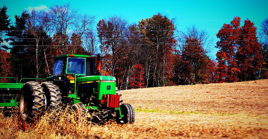 Fall Photograph -         The Green Machine by R A W M  