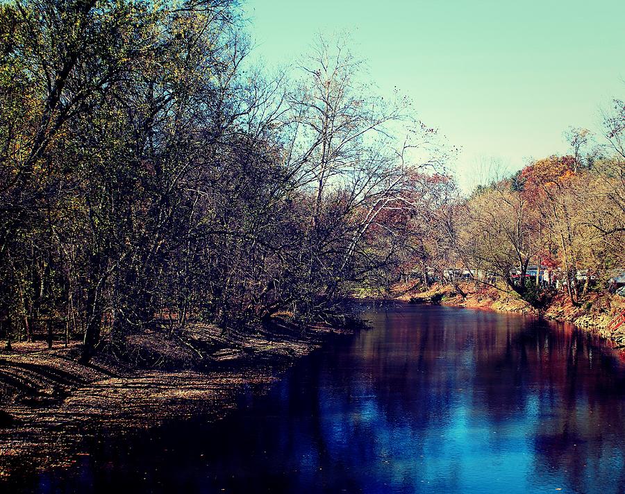 Tree Photograph -       The Mohican River by R A W M  