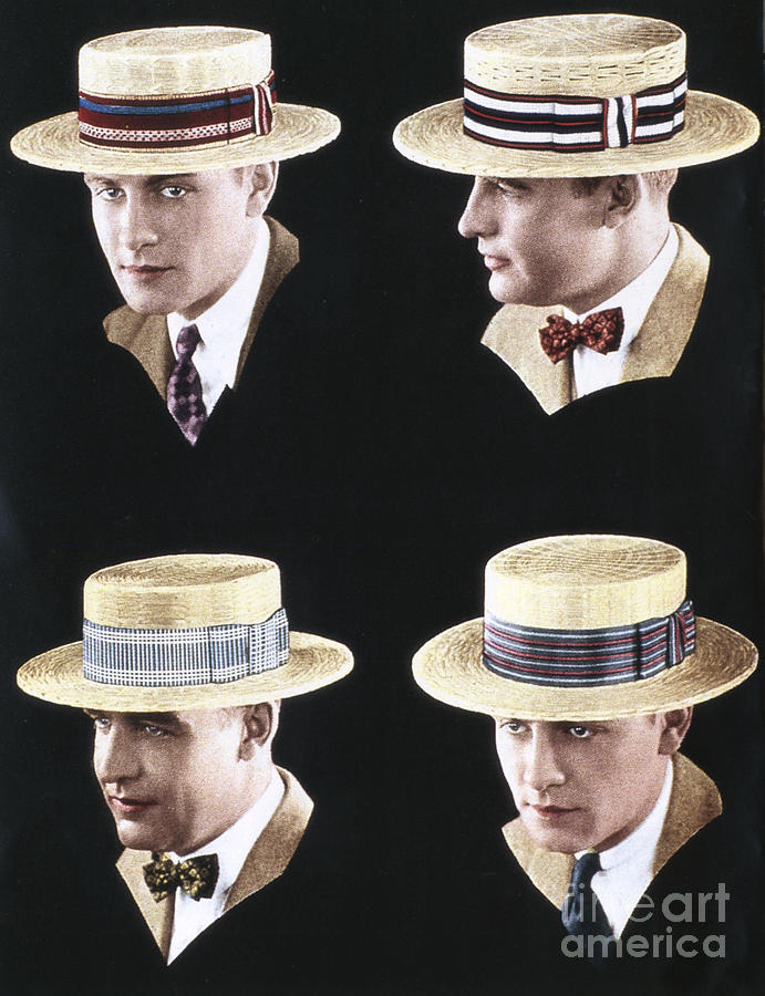 1920s Usa Mens Hats Drawing by The Advertising Archives - Fine Art America