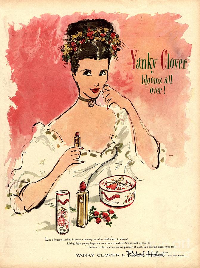 1930s Drawing -  1930s Usa Yanky Clover Make-up Makeup by The Advertising Archives