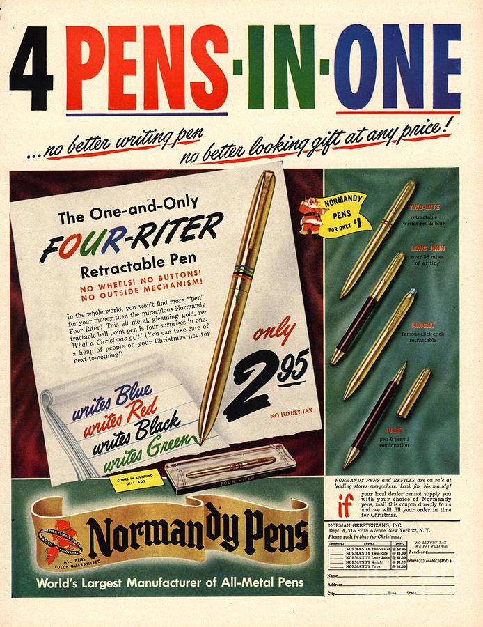 Pen on sale world advertisement