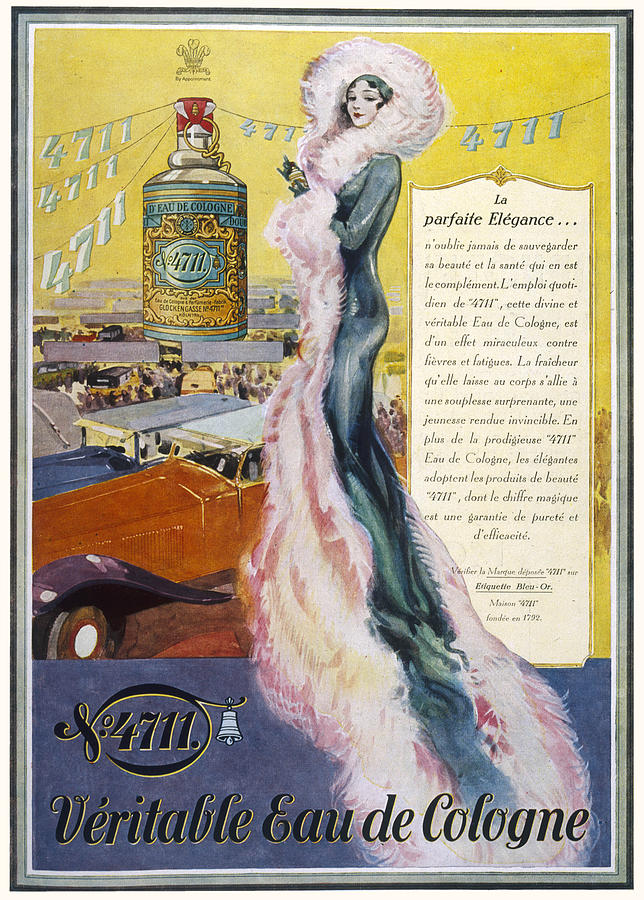 Cologne Drawing -  4711 Eau De Cologne -  Perfect by Mary Evans Picture Library