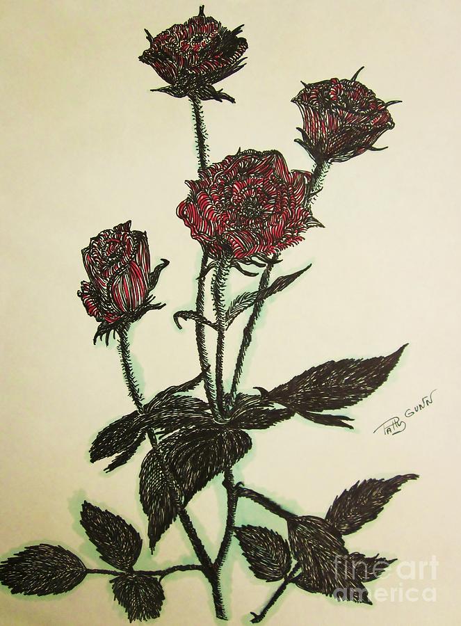A Garden Rose by Patsy Gunn A Garden Rose by Patsy Gunn