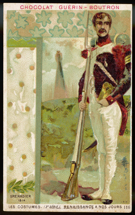 A Grenadier Of The Napoleonic Era Drawing by Mary Evans Picture Library ...