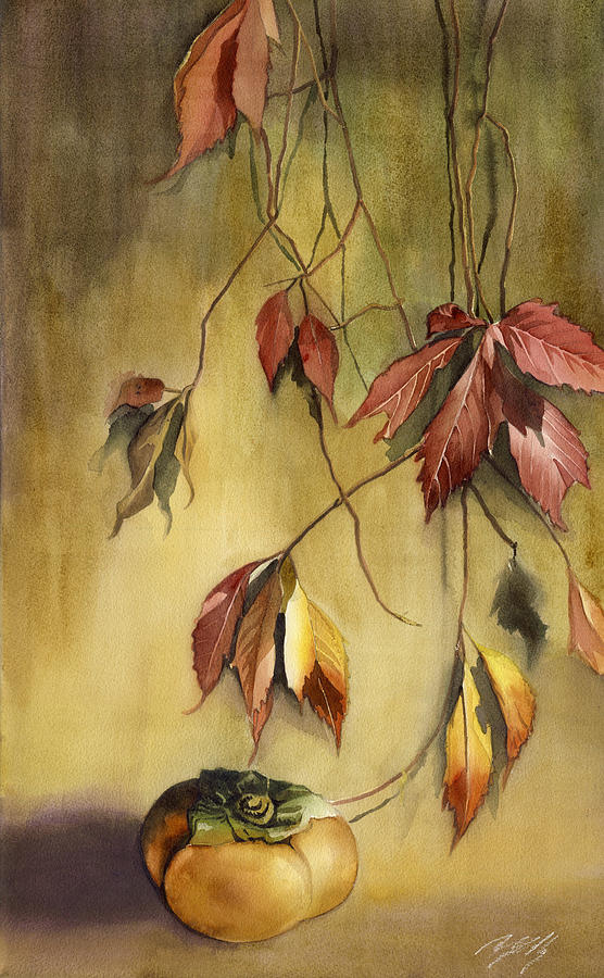  A Poem For Autumn Painting by Alfred Ng