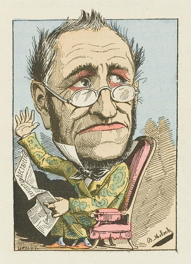 A Typical French Conservative Drawing by Mary Evans Picture Library