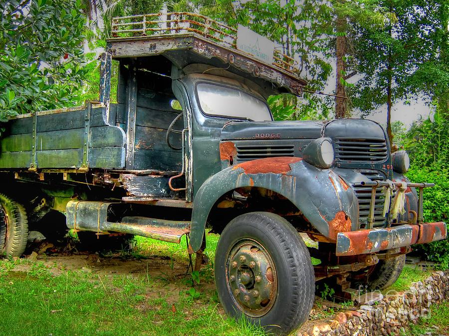  Abandoned Truck Photograph by Michelle Meenawong