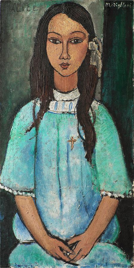 Alice Painting by Amedeo Modigliani
