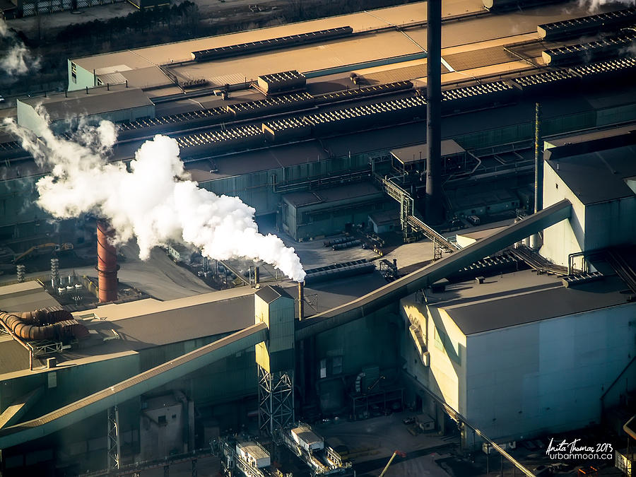 ArcelorMittal Dofasco Up Close Photograph by Urbanmoon Photography