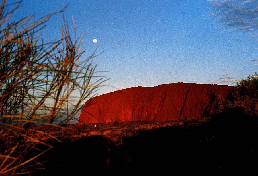  Australia - Uluru at Sundown Photograph by Jacqueline M Lewis