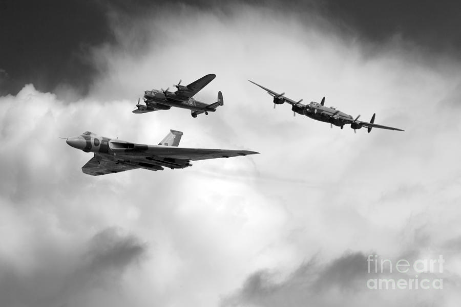  Avro History - Mono Digital Art by Airpower Art