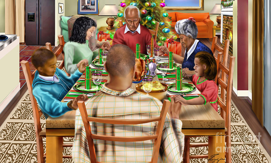 Bless Us O Lord And These Thy Gifts Painting by Reggie Duffie Bless Us O Lord And These Thy Gifts Painting by Reggie Duffie