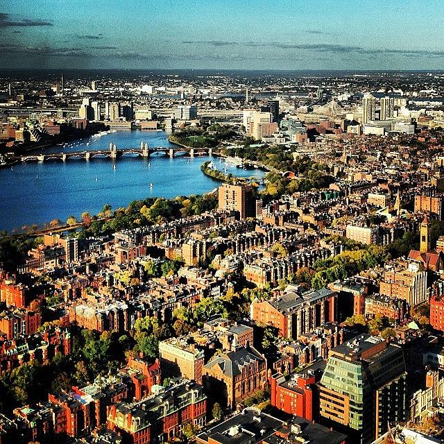 Boston Photograph - 😍 #boston #city #uphigh #prudential by Kristine Dunn