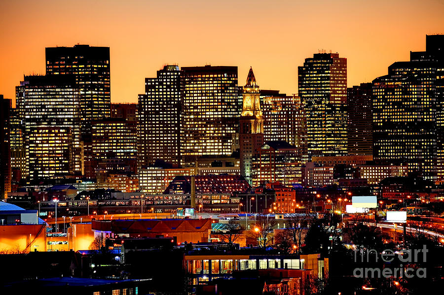 Boston Photograph -  Boston Massachusetts by Denis Tangney Jr