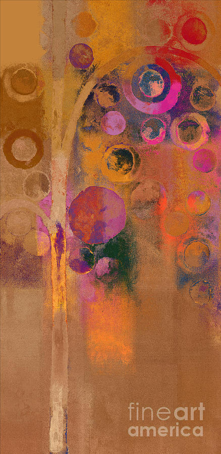 Abstract Painting -  Bubble Tree - Lw91 by Variance Collections
